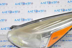 Headlight front left bare Ford Escape MK3 13-16 dorest halogen, with overlay, for polishing