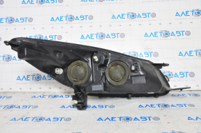 Headlight front left bare Ford Escape MK3 13-16 dorest halogen, with overlay, for polishing