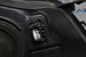 Headlight front left bare Ford Escape MK3 13-16 dorest halogen, with overlay, for polishing