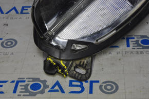 Headlight front left bare Ford Escape MK3 17-19 rest halogen light, break, small scratches