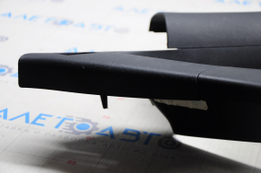 Rear pillar trim right Chevrolet Malibu 16-25 black, without plug, broken fastener, scratches