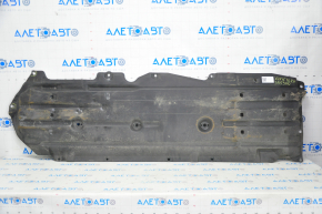 Right underbody protection Honda Civic X FC 16-21 fasteners are torn