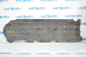 Right underbody protection Honda Civic X FC 16-21 fasteners are torn