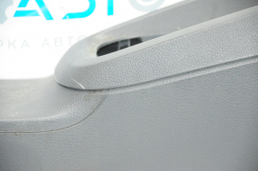 Console center armrest and cup holders VW Jetta 11-18 USA black, under armrest, scratches
