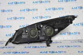 Headlight front right bare Ford Escape MK3 13-16 prerest halogen broken crepe, scratches