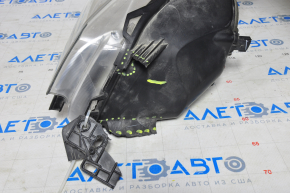 Headlight front right bare Ford Escape MK3 13-16 prerest halogen broken crepe, scratches