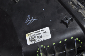 Headlight front right bare Ford Escape MK3 13-16 prerest halogen broken crepe, scratches