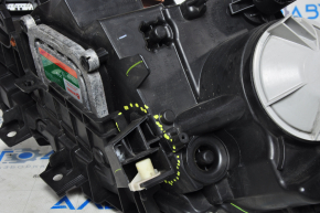 Front right headlight complete Lincoln MKC 15-19 xenon, with cover and mount, broken mount