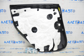 Door trim card rear right Tesla Model Y 20-25 leather black, type 1, without backlight, with speaker, with suede insert, with window lift control, with door opening button, scratches