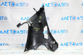 Rear pillar trim right front Dodge Durango 11-17 black, without plug
