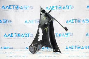 Rear pillar trim left front Dodge Durango 11-17 black, without plug