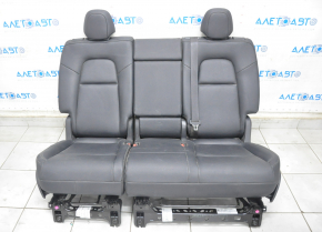 Rear row of seats 2nd row Tesla Model Y 20-25 leather black, bottom 60/40, electric, heated