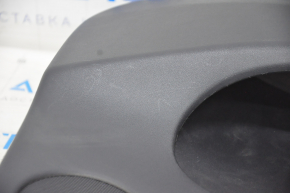Door trim card rear left Tesla Model Y 20-25 leather black type 1, with speaker, with suede insert, with window lift control, with door opening button, scratches, without backlight