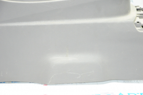 Central console armrest Nissan Leaf 13-17 gray cloth, scratches, dry cleaning