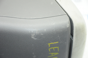 Central console armrest Nissan Leaf 13-17 gray cloth, scratches, dry cleaning
