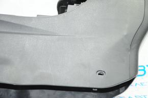 Console central armrest Nissan Leaf 13-17 cloth black, scratches