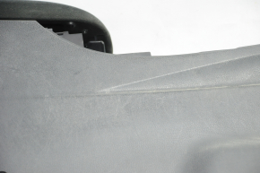 Central console armrest Nissan Leaf 13-17 black cloth, scratches, dry cleaning