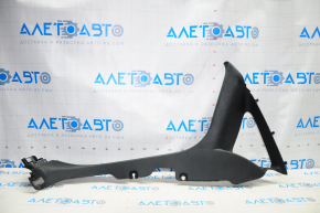 Rear pillar trim front right Chrysler 200 15-17 black, rubbed