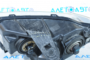 Headlight front right bare Jeep Compass 11-13 pre-rest light, broken crepe, for polishing