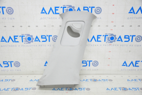 Center pillar trim upper belt right Tesla Model Y 20-25 gray, chemically treated