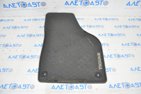 Floor mat front right VW Tiguan 09-17 rubber black