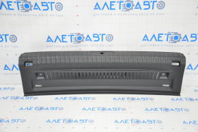 VW Tiguan 09-17 trunk opening trim black scratches, scuffed, cracks, dented