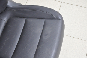 Driver's seat VW Tiguan 09-17 without airbag, electric + mechanical, heating, black leather, torn leather seat