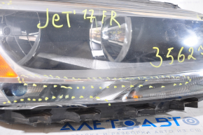 Headlight front right VW Jetta 11-16 USA scratches, chips