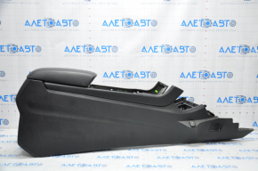 Central console with armrest Ford Edge 15-18 black without heating