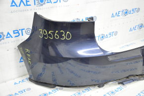 Bumper rear bare VW Tiguan 12-17 rest upper part blue dented mount