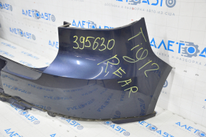 Bumper rear bare VW Tiguan 12-17 rest upper part blue dented mount