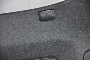 VW Tiguan 09-17 black trunk door trim scratches, rubbed