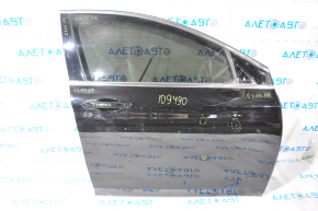 Front right door assembly Chrysler 200 15-17 black, small dents
