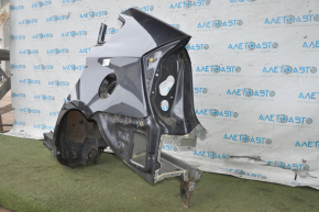 Quarter wing rear left Toyota Prius 30-12 10-15 on the body, graphite, rusty, bumps