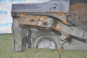 Quarter wing rear left Toyota Prius 30-12 10-15 on the body, graphite, rusty, bumps