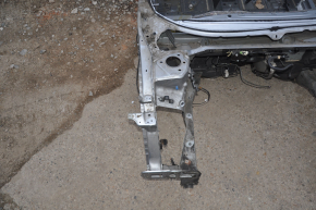 Front right quarter Honda Civic X FC 16-21 on the body, silver, painted