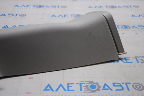 Rear pillar trim front window left Dodge Journey 11-20 for 3 rows, gray, scratches