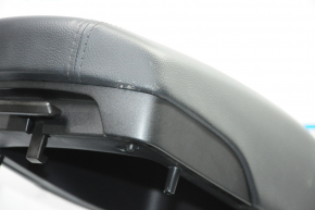 Central console with armrest Hyundai Santa FE Sport 13-16 prerest, black, scratches on armrest