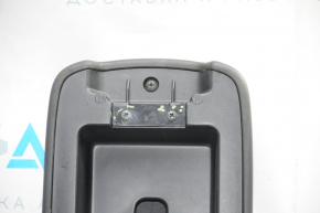 Console central armrest Mitsubishi Outlander Sport ASX 10-17 black, rubber, scratches, broken armrest latch