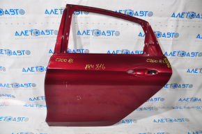 Door bare rear left Chrysler 200 15-17 red, butt