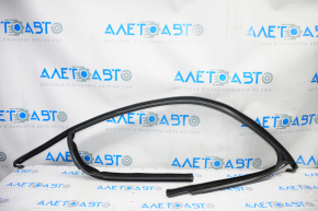 Upper front right door molding for VW Jetta 19-24 with glass seal