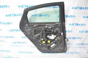 Door assembly rear left Chrysler 200 15-17 graphite