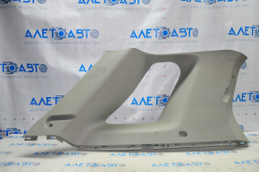 Rear pillar trim left GMC Terrain 10-17 gray, worn