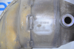 Intake pipe with catalytic converter VW Tiguan 09-17 torn mesh on the corrugation