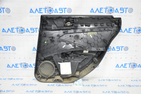Door trim card rear left VW Jetta 19-24 leather black worn