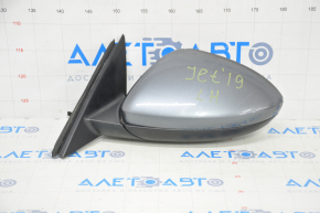 Side mirror left VW Jetta 19-24 5+2 pins, BSM, heated, graphite