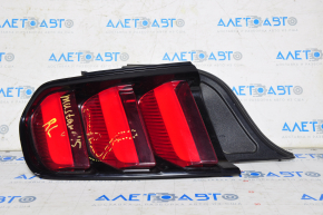 Left taillight Ford Mustang mk6 15-17 without chrome strip, cracks