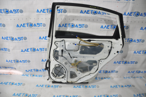 Door assembly rear right Nissan Altima 13-18 white QAB