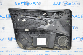 Front right door panel for VW Jetta 19-21, black leather