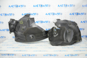 Tesla Model Y 20-25 front right fender liner dented, tears